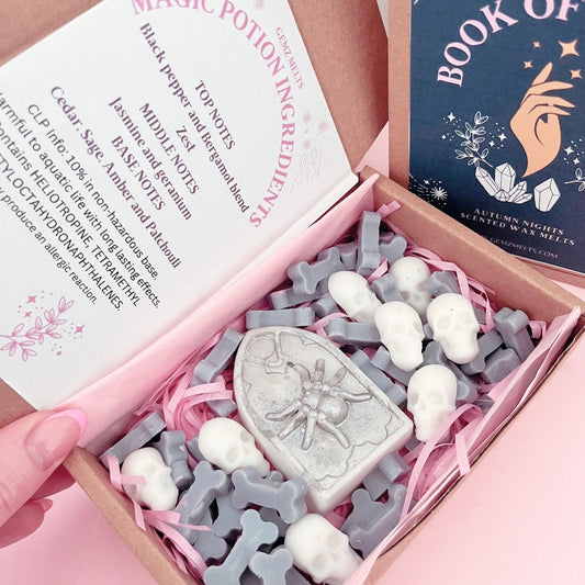 'Autumn Nights' Book of Spells Wax Melt Box