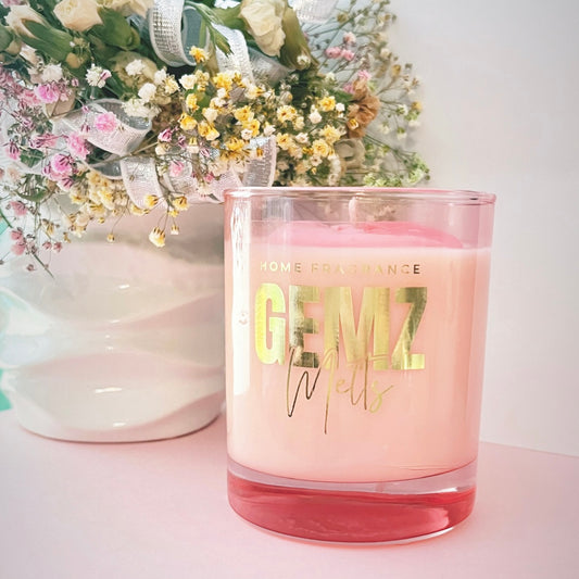 'Pink Sands' GemzMelts Candle Large