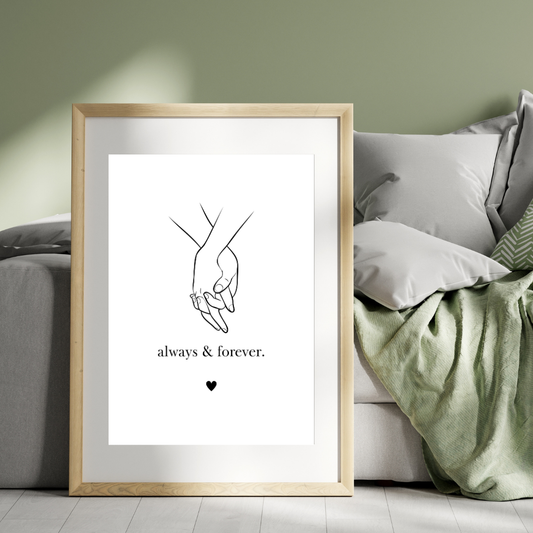 Always & Forever DIGITAL PRINT