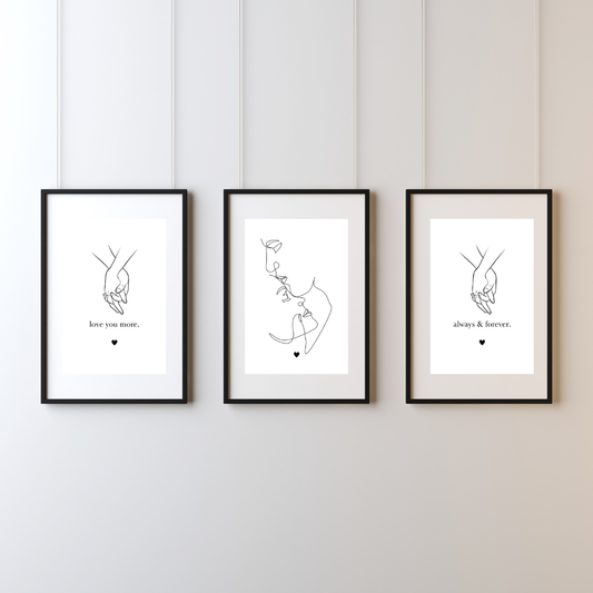 Always & Forever Trio DIGITAL PRINT