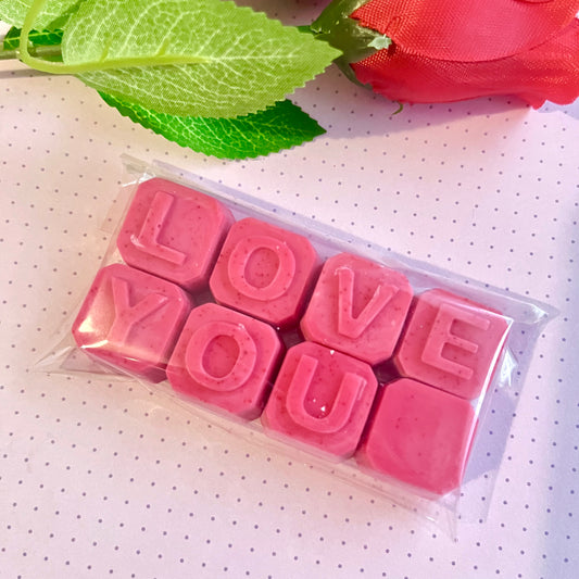 "Love You" Wax Melts - Fresh Linen