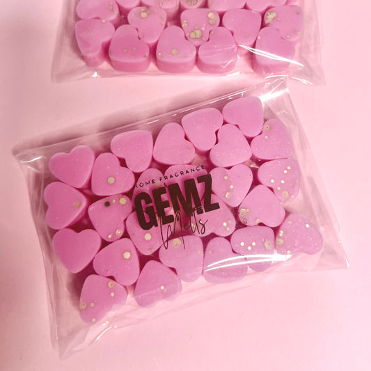 Mini Heart Wax Melts x25