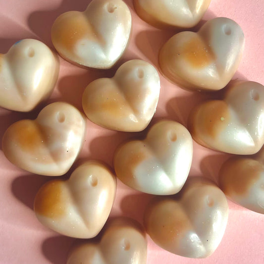 NEW 'Vanilla & Leather Luxe' Heart Wax Melts