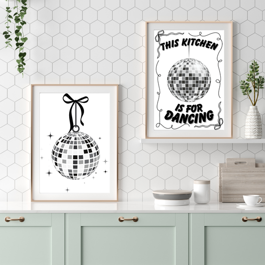 Kitchen Is For Dancing Duo DIGITAL PRINT